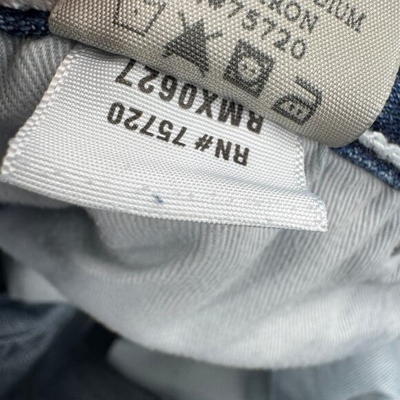 BKE Carter Jeans Mens 32 (32x31 ACTUAL) Bootcut Blue Denim Distressed UTILITY - Picture 12 of 14